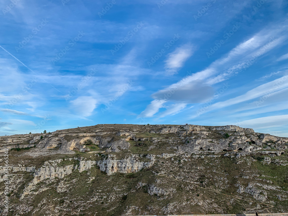 The murgie, characteristic hills present in Lucania. The murgie, characteristic hills present in Lucania.