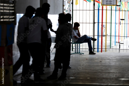 Foto municipal public school classroom