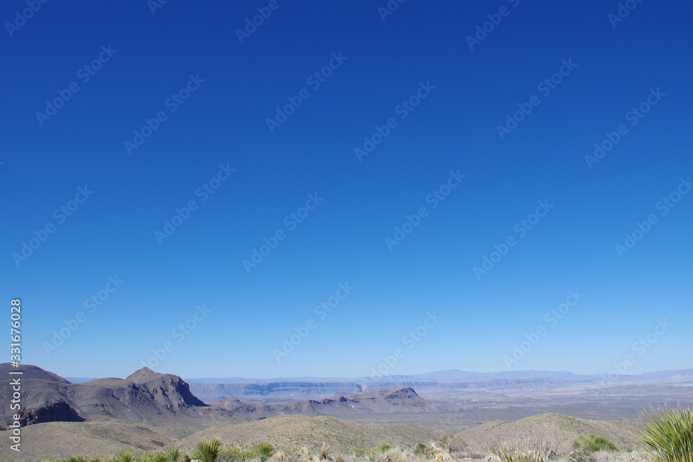 landscape with mountains and blue sky landscape with mountains and blue sky