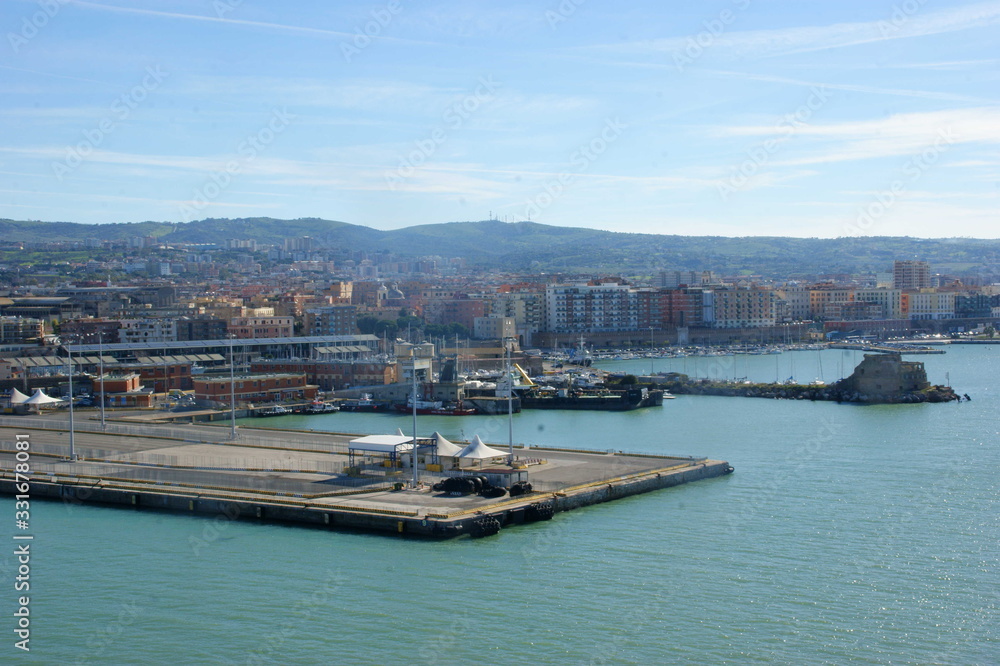 Fototapeta premium Panorami di CIvitavecchia