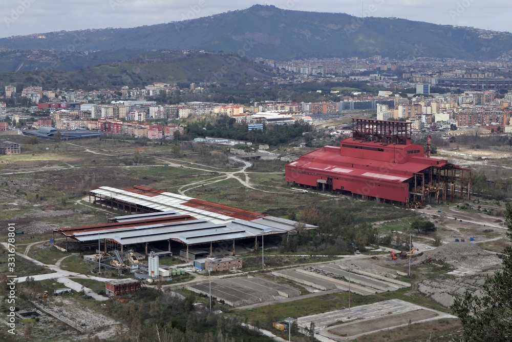 Napoli - Ex area industriale dal Parco Virgiliano