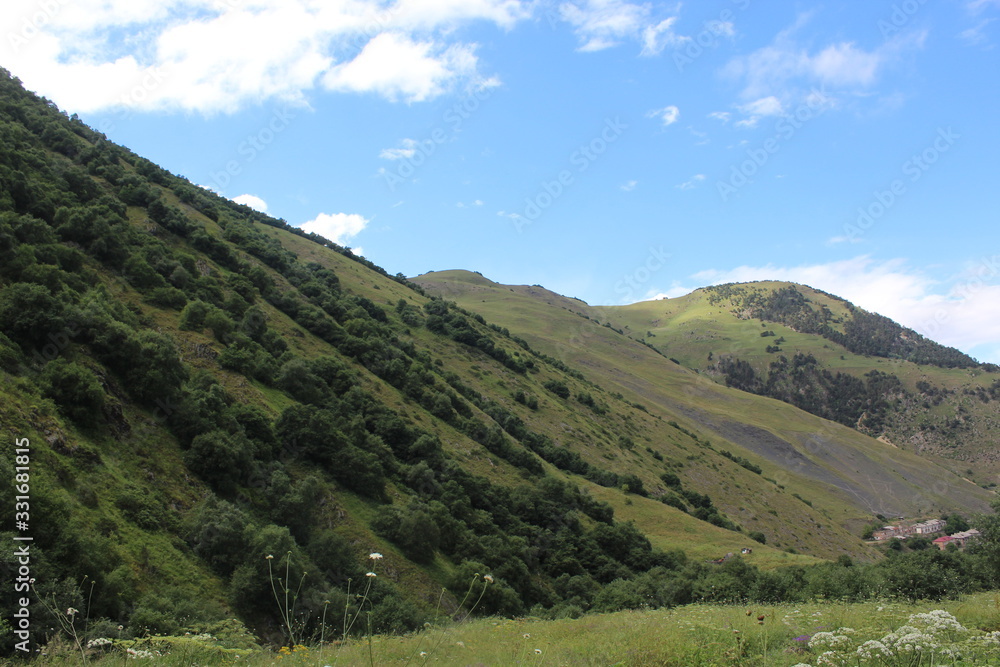 landscape photography of the nature of North Ossetia landscape photography of the nature of North Ossetia