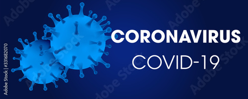Flu COVID-19 virus cell, virus background. Coronavirus influenza infection. Pandemic medical health risk concept.Floating China pathogen respiratory influenza covid virus cells