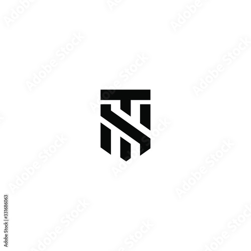 Letter TH logo icon design template elements