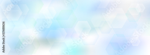 青い幻想的で綺麗な抽象画像