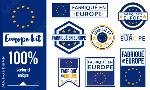 Fabriqué en Europe - Logos