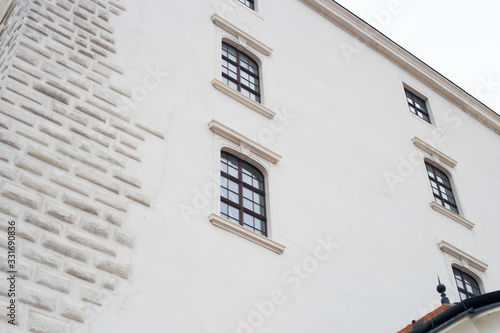 Photography Old Bratislava Castle in the capital of Slovakia