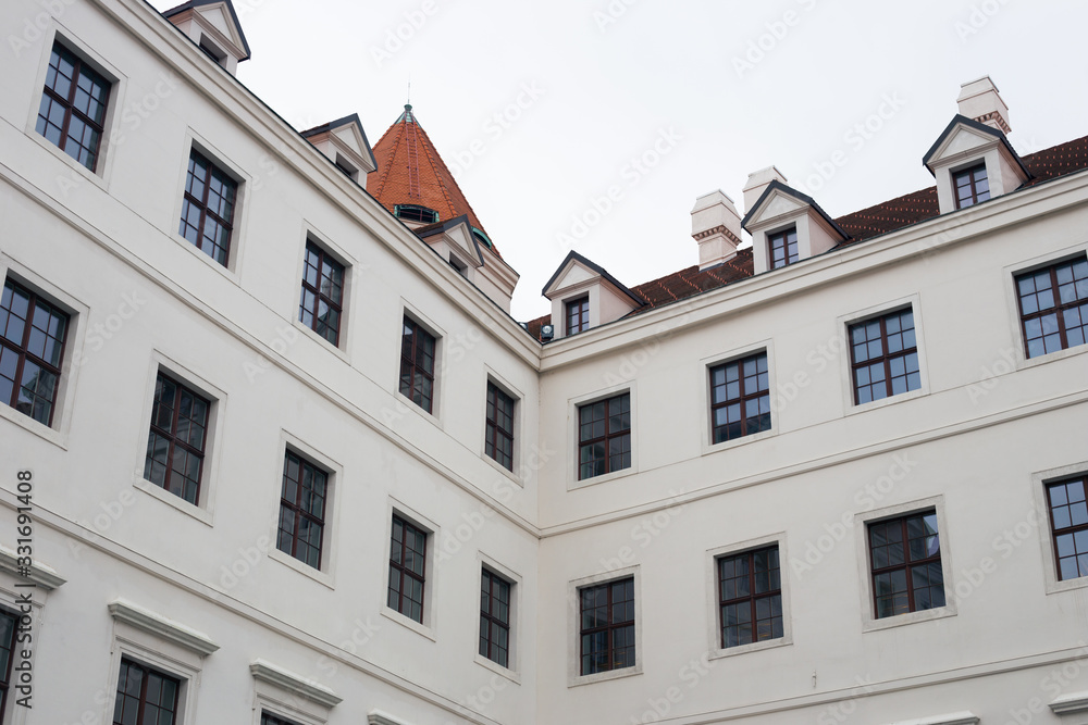 Naklejka premium Old Bratislava Castle in the capital of Slovakia