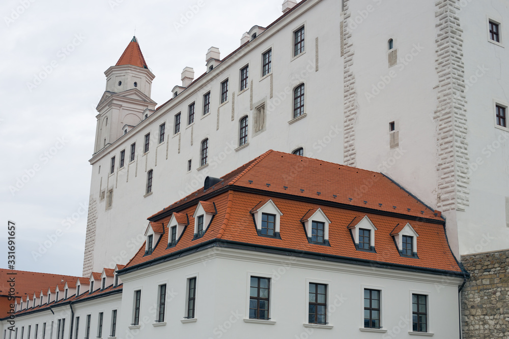 Old Bratislava Castle in the capital of Slovakia