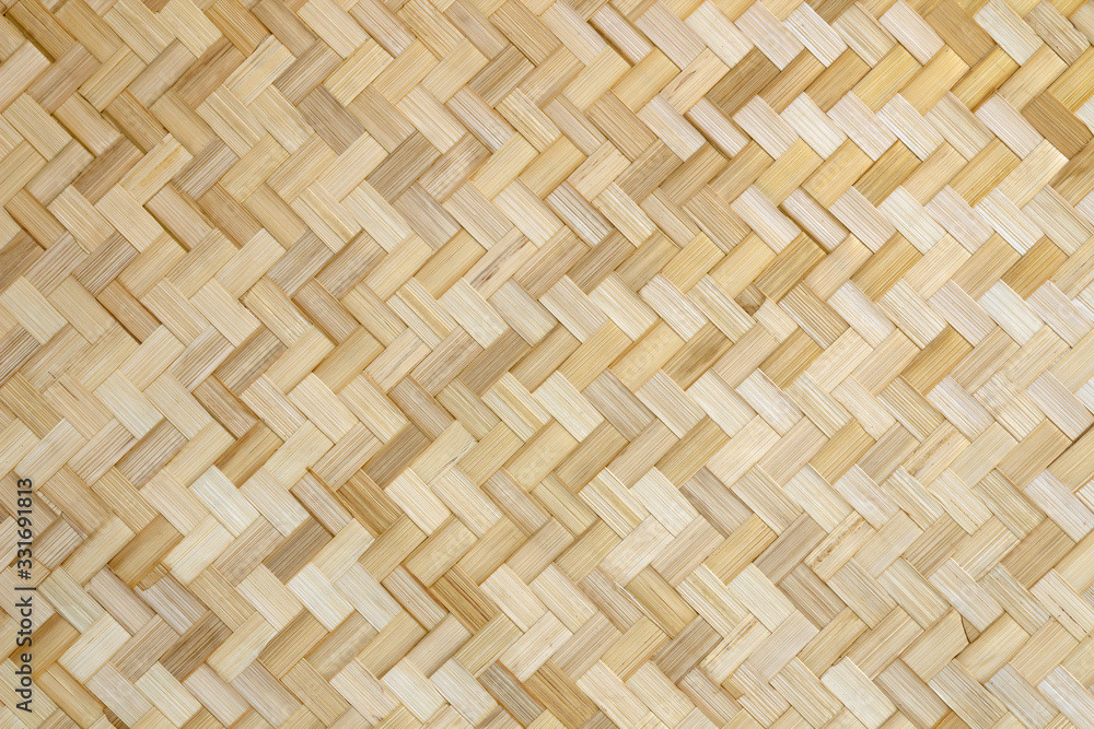 Woven bamboo for texture or background Woven bamboo for texture or background