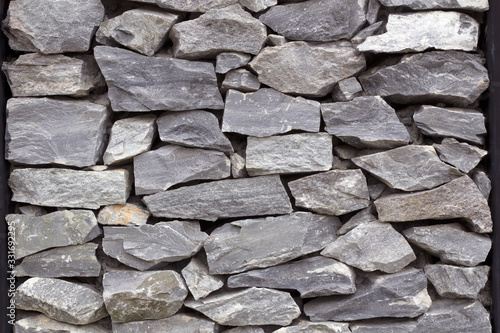 Stone wall texture background natural color