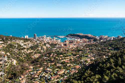 Point de vue sur Monaco © Clement