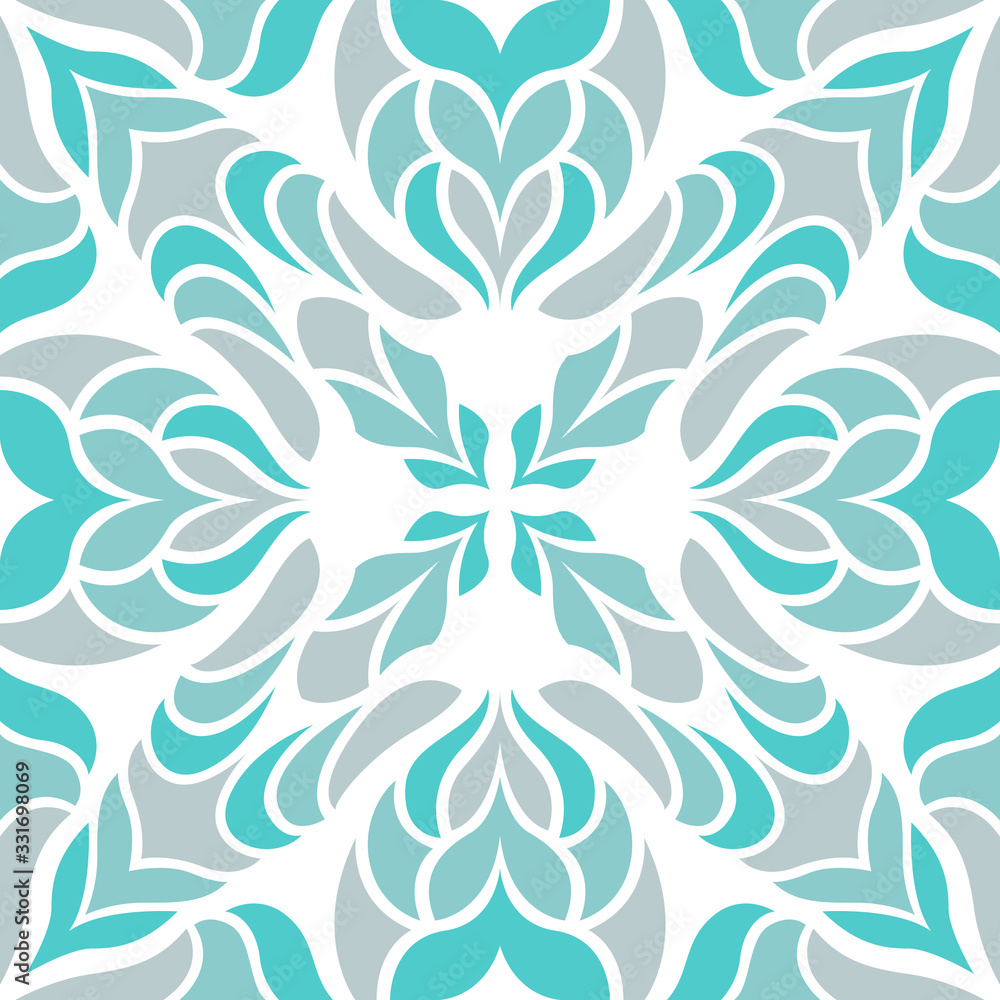 contemporary green gradient leaves pattern on white contemporary green gradient leaves pattern on white