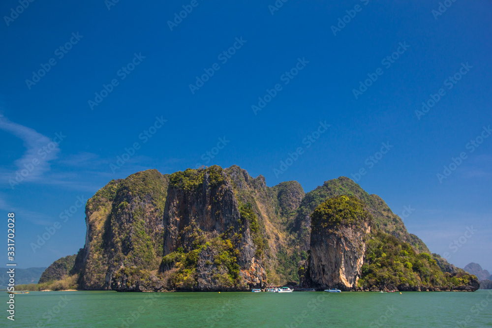 Landscapes of the beautiful Kingdom of Thailand, the purest Adaman Sea and islands.
