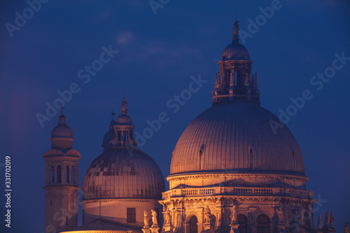 Basilica of Santa Maria della Salute in Venice, Italy