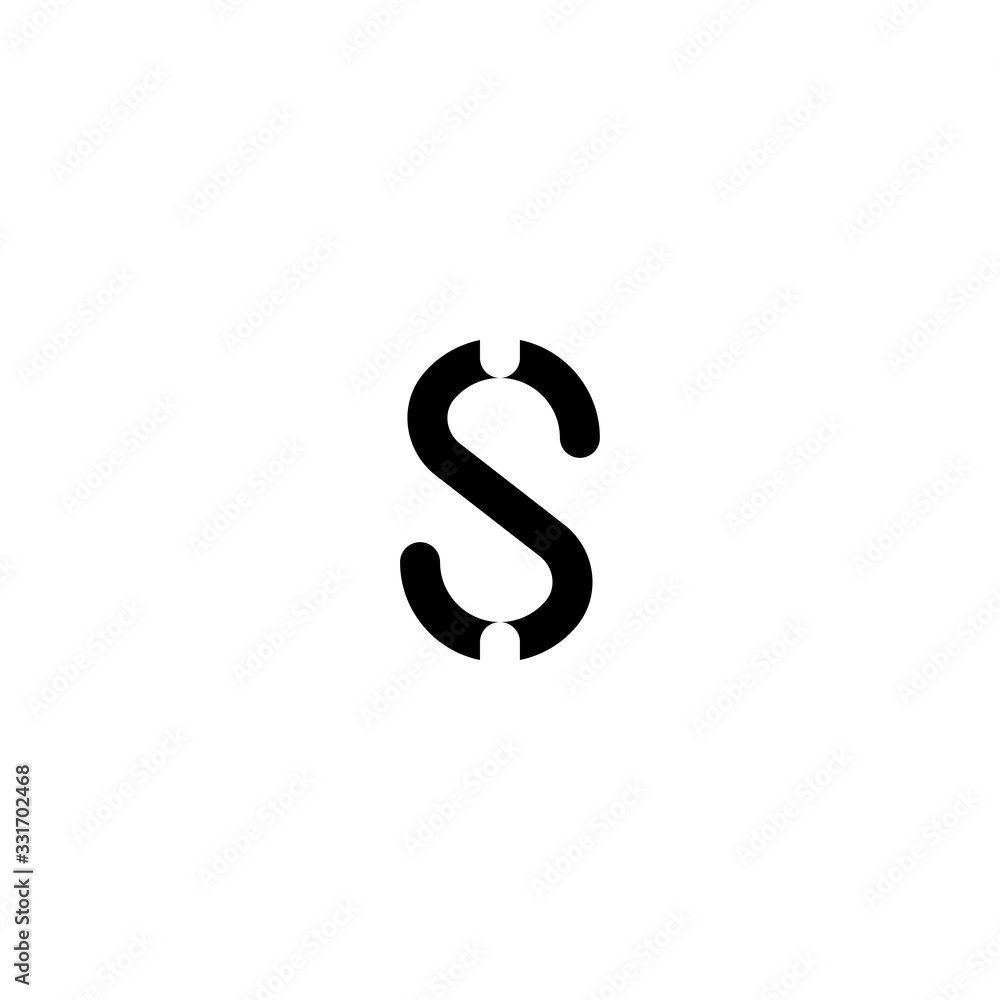 Dollar icon. Purchase button. Online shopping symbol logo design element.