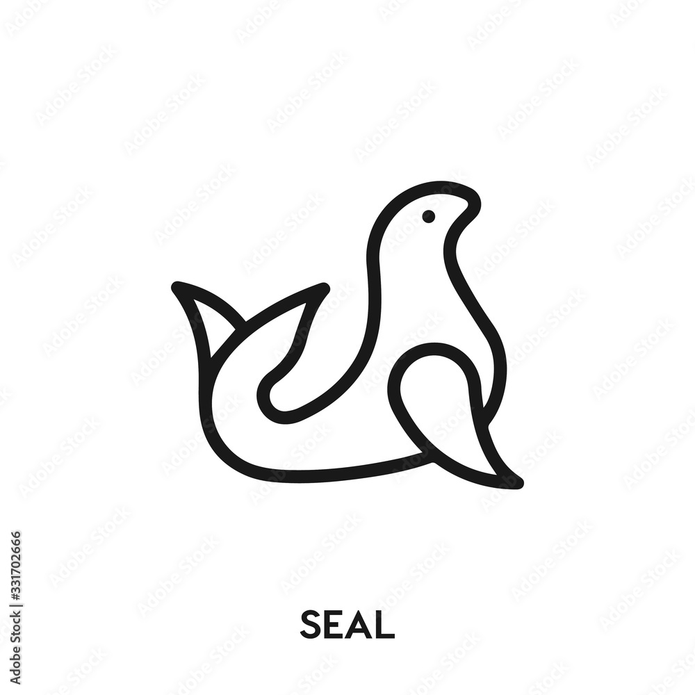 seal icon vector. seal symbol sign. seal icon vector. seal symbol sign.