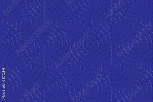 seamless pattern with lines and circles © สหรัฐ ปุยอาภรณ์