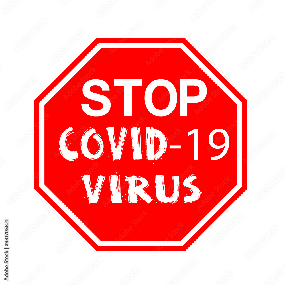 Stop COVID-19 concept ,Abstract virus strain model Novel coronavirus 2019-nCoV Stop COVID-19 concept ,Abstract virus strain model Novel coronavirus 2019-nCoV