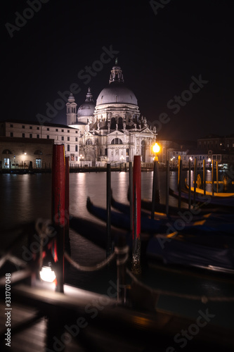 Basilica of Santa Maria della Salute in Venice, Italy