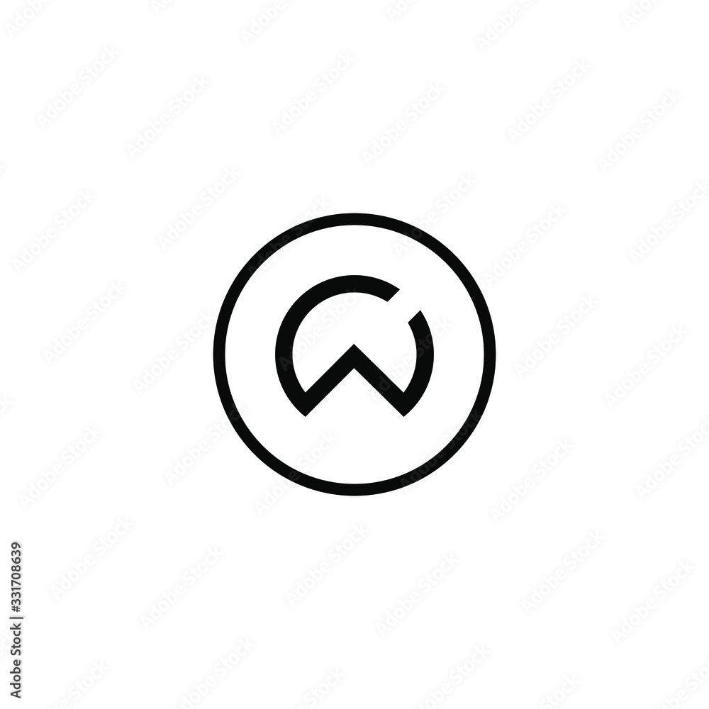 letter C logo icon template letter C logo icon template