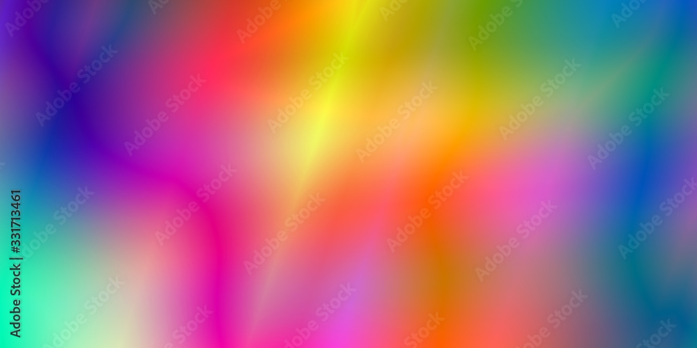 smooth bright glowing spectrum gradient abstract - obrazy, fototapety, plakaty 