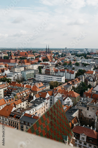 View of Wroclaw old town