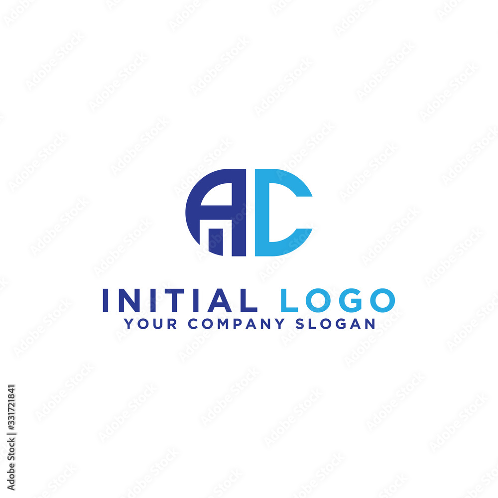 Inspiring logo design Set, for companies from the initial letters of the AC logo icon. -Vectors Inspiring logo design Set, for companies from the initial letters of the AC logo icon. -Vectors