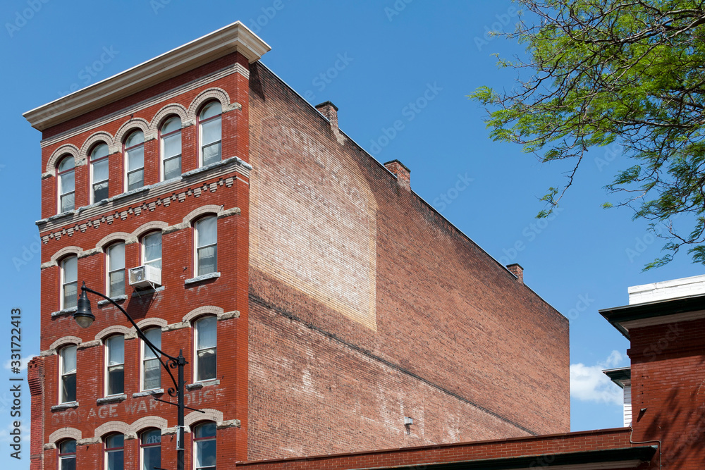 Obraz premium Brownstone Architektur, USA