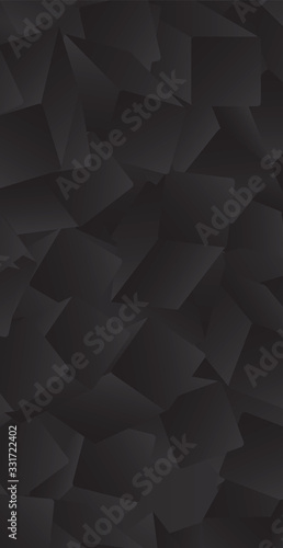 Dark abstract cubes paint background