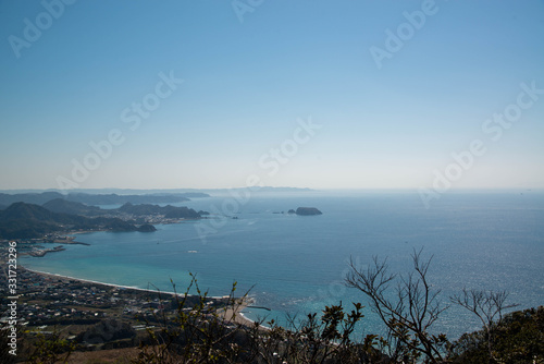 港町の風景 千葉県鋸南町