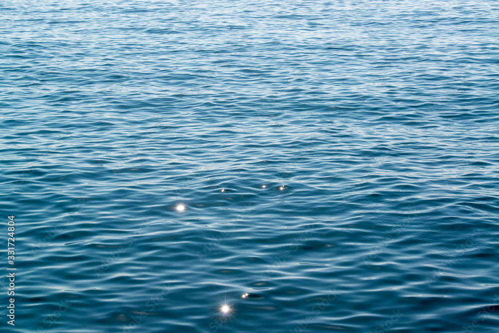 Naklejka premium 水面