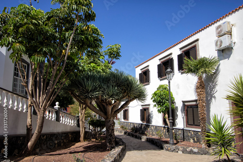 typical canary street in ancient town © larrui