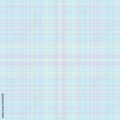 Tartan plaid pattern seamless. Print fabric texture. Check vector background.