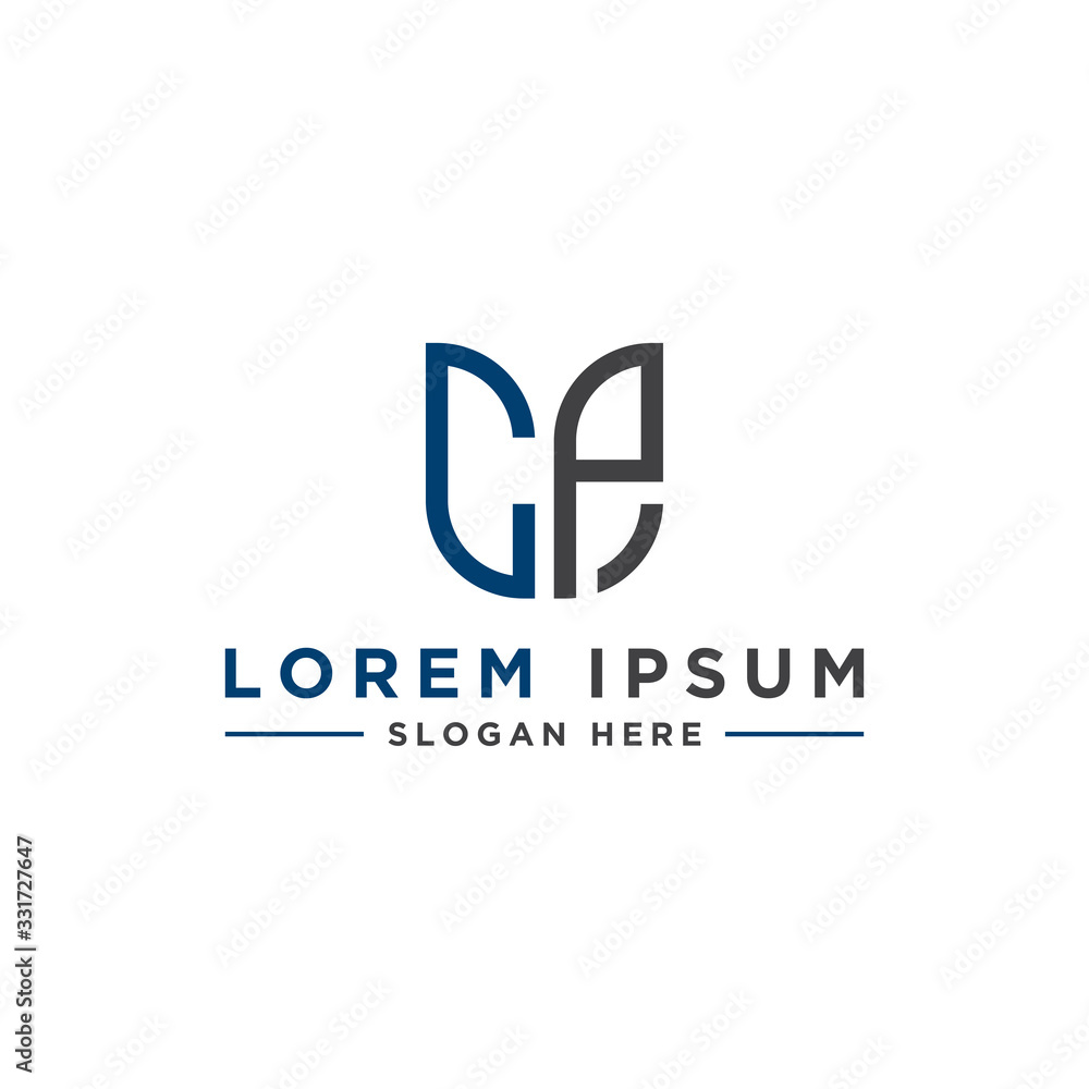 Inspiring logo design Set, for companies from the initial letters of the CP logo icon. -Vectors Inspiring logo design Set, for companies from the initial letters of the CP logo icon. -Vectors