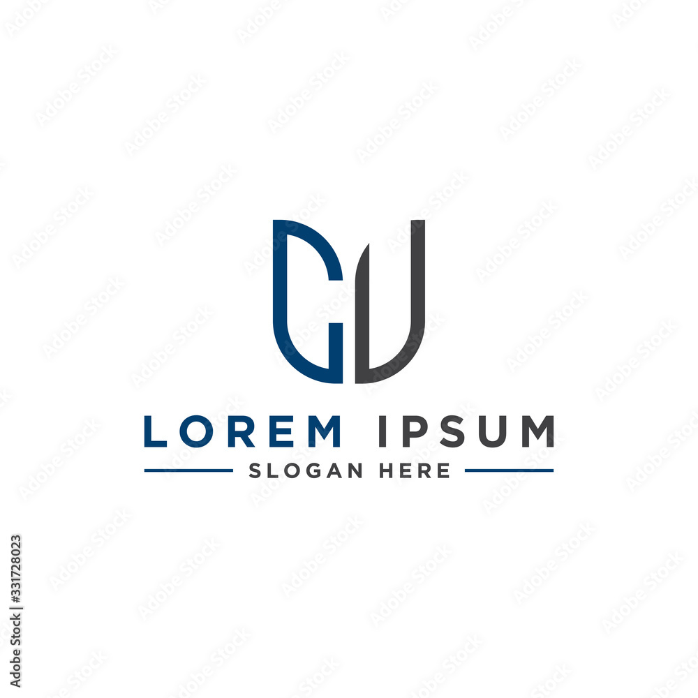 Inspiring logo design Set, for companies from the initial letters of the CV logo icon. -Vectors Inspiring logo design Set, for companies from the initial letters of the CV logo icon. -Vectors