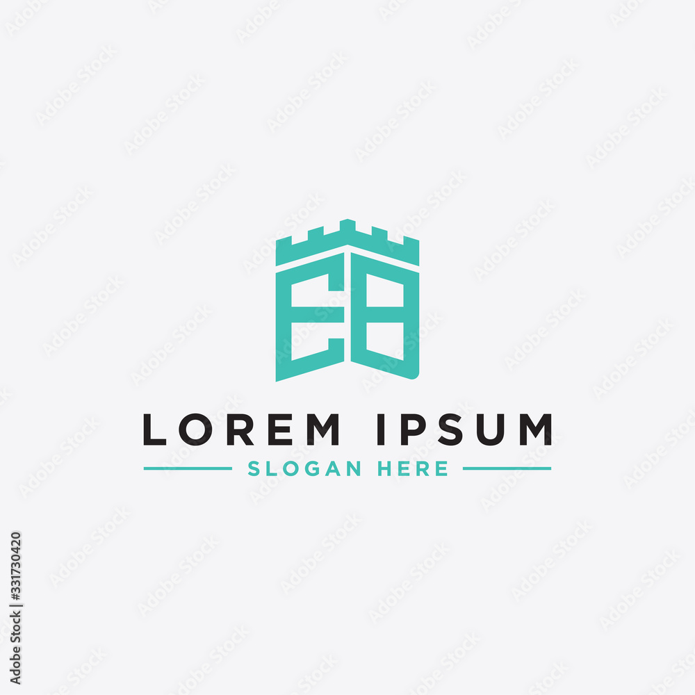 Inspiring logo design Set, for companies from the initial letters of the EB logo icon. -Vectors Inspiring logo design Set, for companies from the initial letters of the EB logo icon. -Vectors