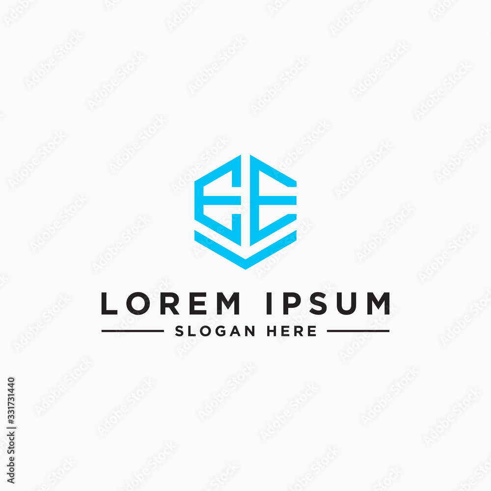 Inspiring logo design Set, for companies from the initial letters of the EE logo icon. -Vectors Inspiring logo design Set, for companies from the initial letters of the EE logo icon. -Vectors