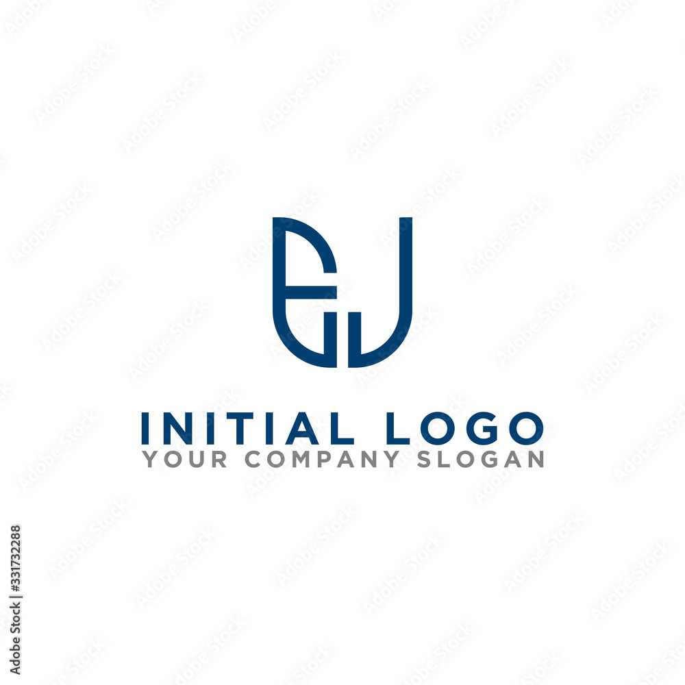 Inspiring logo design Set, for companies from the initial letters of the EJ logo icon. -Vectors Inspiring logo design Set, for companies from the initial letters of the EJ logo icon. -Vectors