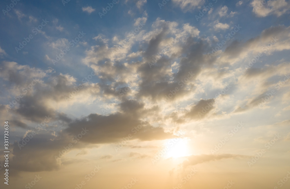 Fototapeta premium blue sky with cloud