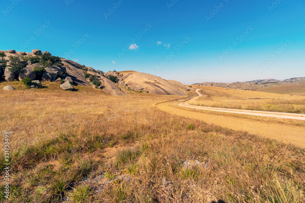 Fototapeta premium Beautiful landscape of Eswatini in Africa