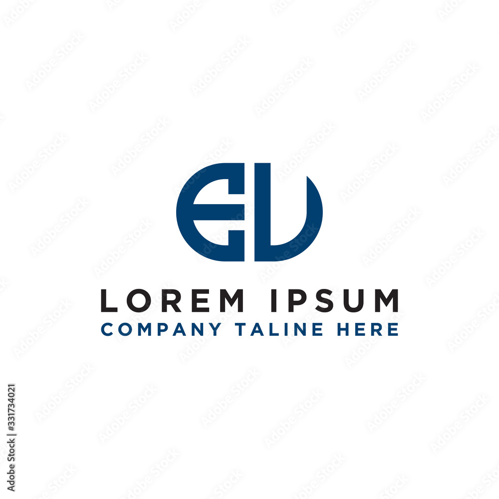 Inspiring logo design Set, for companies from the initial letters of the EV logo icon. -Vectors Inspiring logo design Set, for companies from the initial letters of the EV logo icon. -Vectors
