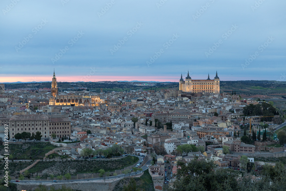 Vistas de Toledo al atardecer 3