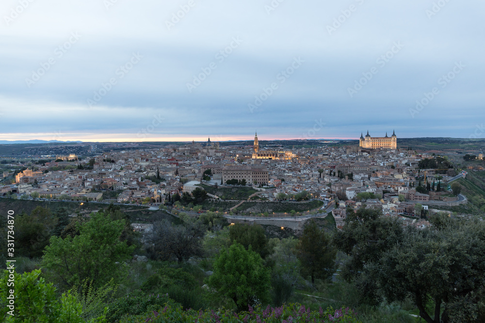 Vistas de Toledo al atardecer 2