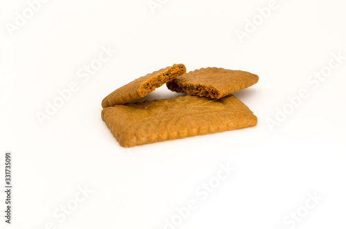 Speculoos cakes of rectangular shape