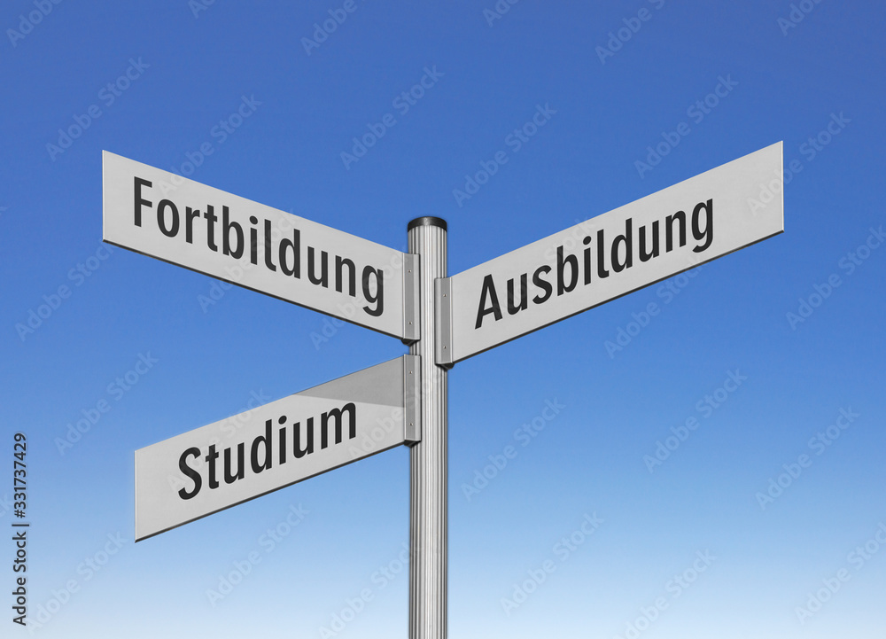 Wegweiser Fortbildung, Ausbildung oder Studium Wegweiser Fortbildung, Ausbildung oder Studium