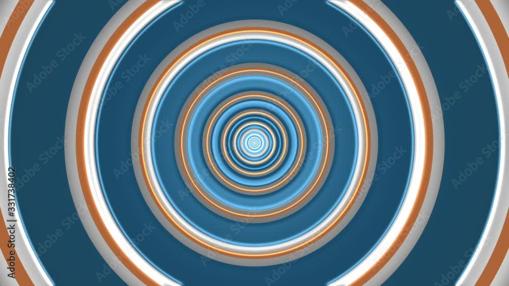 Hypnotic repeating colorful circles. Loopable, full hd motion background. Hypnotic repeating colorful circles. Loopable, full hd motion background.