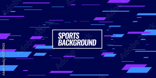 Modern colored background for sports