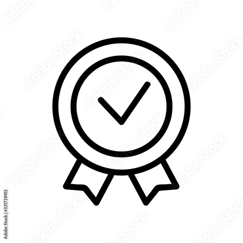best product of the year icon vector. best product of the year sign. isolated contour symbol illustration