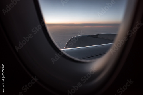 Blick aus dem Flugzeug © artpirat